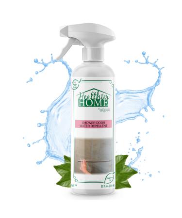 CHOMP! Shower Door Water Repellent: Healthier Home ShowerDoorMagic 6 in 1 Hard Water Stain Preventer for Glass Fiberglass Tile & More- Spot Soap Scum Calcium & Limescale Prevention 32 oz.