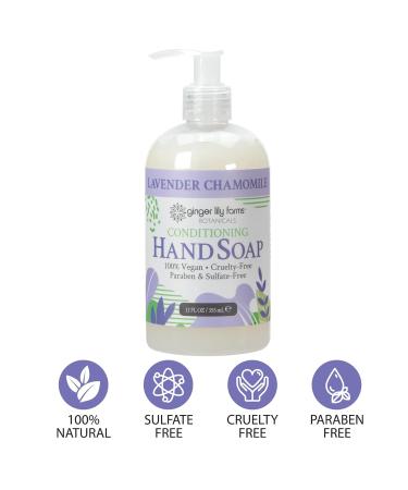 Ginger Lily Farms Botanicals Conditioning Liquid Hand Soap Refill 100% Vegan & Cruelty-Free Lavender Chamomile Scent 12 Fl Oz - Buy Online on GoSupps.com