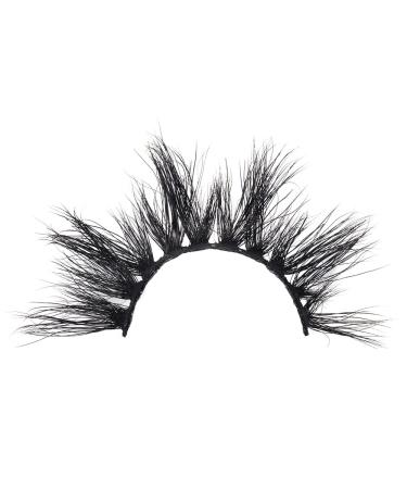 Derun 20MM 3D Long Real Mink Lashes Pack - Natural Fluffy Volume Eyelashes - Handmade Dramatic Criss-cross Lash - 5 Pairs - Buy Online on GoSupps.com