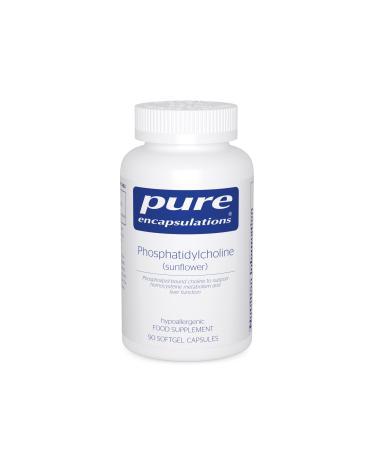 Pure Encapsulations - Phosphatidylcholine - 90 Softgel Capsules