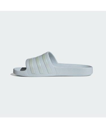 Buy adidas Damen Adilette Aqua Slide Sandal 40 2/3 EU - Magic Beige Weiß | International Shipping Available - Buy Online on GoSupps.com