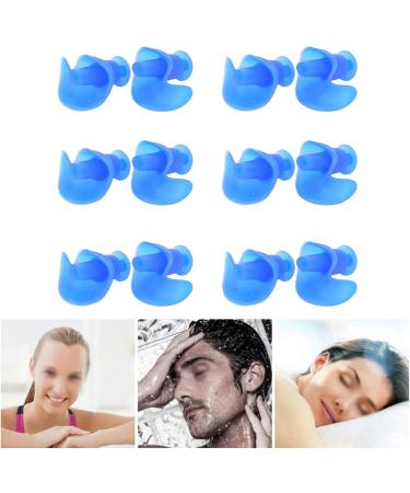 Buy Tyenaza 6 Pairs Professional Silicone Swimming Earplugs - Dust Proof Diving Ear Plugs for Adults - International Shipping Available - Buy Online on GoSupps.com
