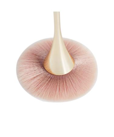 Buy No LIFE 2PC Large Head Makeup Brush Set | Jumbo Fluffy Round Blush & Kabuki Brushes for Flawless Contouring & Blending | International Shipping Available - Buy Online on GoSupps.com