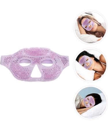 of 3 Half Reusable Cooling Eye Hot and Cold School Travel Sleeping Eye Swelling Relief Plaster Shape Set Blindfold Face - Buy Online on GoSupps.com