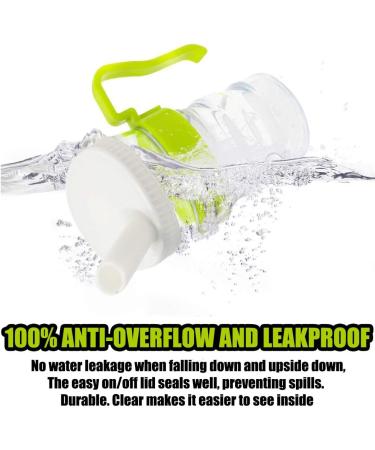 Kirimon Flow Control Spill Proof Cup with Two Style Lids - Spill-Resistant  Leak-Proof Break-Proof Feeding Cup for Elderly Disabled and Adults - Buy Online on GoSupps.com