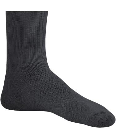 Ames Walker AW Style 632 Diabetic 8-15 mmHg Mild Compression Knee High Socks (3-Pack) XL White/Black - Buy Online on GoSupps.com