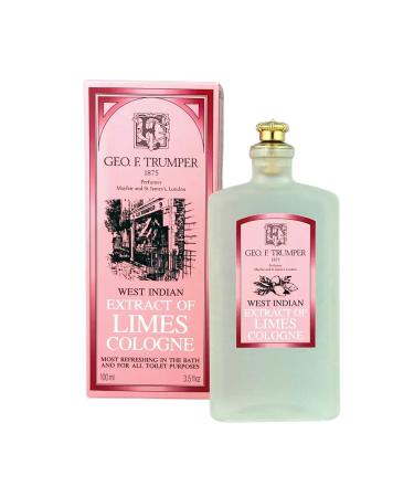 Geo F. Trumper Splash Bottle West Indian Limes Cologne 3.4 oz