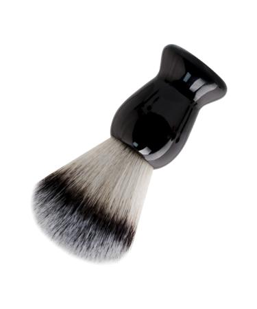 Folpus razor brush synthetic fiber brushes nylon hard-wearing synthetic bristles gentle gifts shaving brush beard razor for dad wet shaving