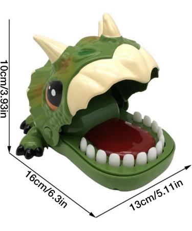 EAYOLY Funny Dinosaur Teeth Game | Triceratops Teeth Toy for Kids | Chomp Game Ages 7+ - International Shipping Available - Buy Online on GoSupps.com