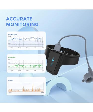 Continuous Wrist Pulse Oximeter | Bluetooth Blood Oxygen Monitor | SpO2 & Pulse Rate Tracker with Smart Reminder & 72-Hour Battery Life - Checkme O2 Max - Buy Online on GoSupps.com