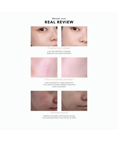 Hanskin Blemish Cover Full Coverage Concealer - Semi Matte Creamy Formula for Flawless Finish - Korean Cosmetic [Bright/9g] - Buy Online on GoSupps.com