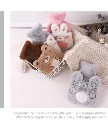 Pl sch Heat Bag & Bottle Cover | Wulmilet Cartoon Heated Cuddly Toy for Cramps - White Rubber Hot Water Kettle - Buy Online on GoSupps.com