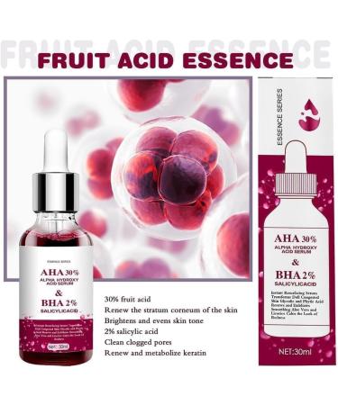 (100% Effective) 4PCS Rosacea Facial Treatment Serum | Fruit Acid Serum for Reduce Redness | Rosacea Care Skin Care | for Face Redness Corrector | Balance Excess Sebum | 30ml - Buy Online on GoSupps.com