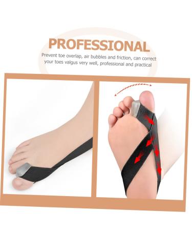 STAHAD 2pcs Toe Separator Orthotics - Premium Foot Separator for Plantar Fasciitis and Bunion Relief - Toe Spacer and Pedicure Tool - Assorted Colors - 25.3x2.3cm - Buy Online on GoSupps.com