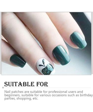 dijiusidy Nail Art Stickers Self-Adhesive Fingernail Decal with Strap Glue DIY Art Decor Full Cover Manicure Kits for Women Girls YMX190 - Buy Online on GoSupps.com