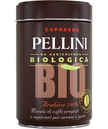 Pellini Caf Moulu Biologica 100% Arabica 100% Arabica 250 g (Lot de 2) - Buy Online on GoSupps.com