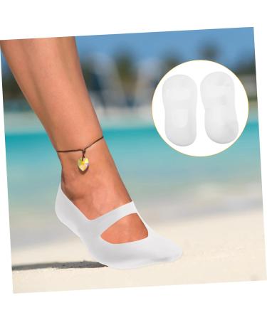 Holibanna 1 Pair Breathable Boat Sock Gel Moisturizing Socks Socks Plantar Socks Silicone Foot Socks Silicone Socks Absorb Sweat Repair Socks Men and Women White - Buy Online on GoSupps.com