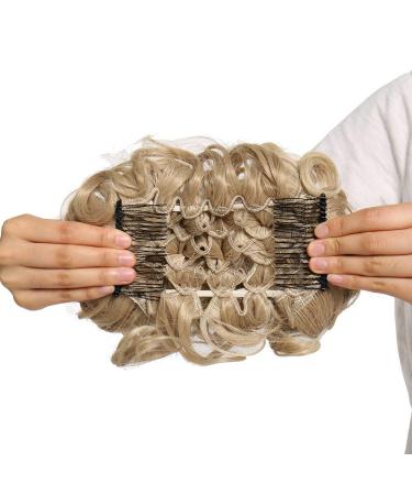 SEGO HAARDID DUT COMBS - Premium Hair Extensions for Braid & Ponytail Updos | Sandy Blonde to Blonde 16P613 - International Shipping Available - Buy Online on GoSupps.com