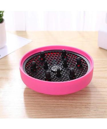 Folding Silicone Hair Diffuser - Portable Pink Universal Diffuser for Curly Hair - Ideal for Home and Salon Use - Buy Online on GoSupps.com