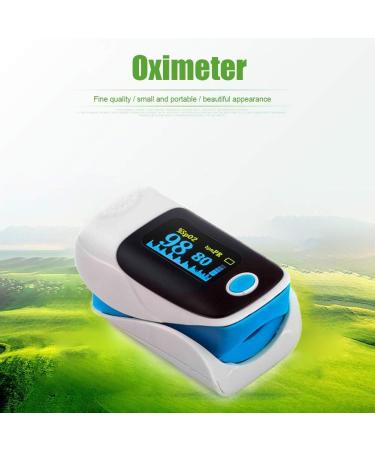 ECOSWAY Fingertip Blood Oxygen Monitor - Portable OLED Pulse Oximeter for Home Use - Purple - Buy Online on GoSupps.com
