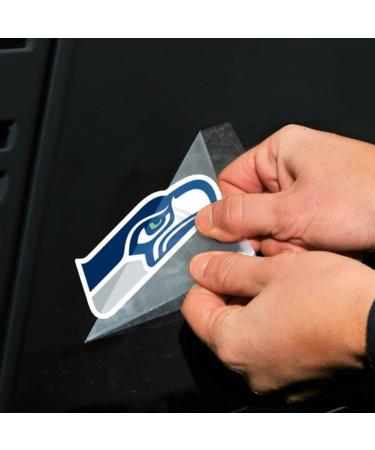 Buy WinCraft NFL Seattle Seahawks 4x4 Blue/Gray Decal | Unisex Adult & Kids | International Shipping Available - Buy Online on GoSupps.com