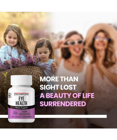 JungKwanJang Eye Health Herbal Formula with Bilberry & American Ginseng - Vision Care Reduced Eye Strain Cognitive Support - 30 Day Supply(30 Capsules) - for Men and Women - Buy Online on GoSupps.com