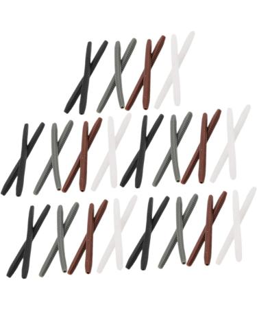 Shop Osaladi 80 Pair Silicone Glasses Holders - Elastic Ear Hook Handles Vintage Design Slipproof Multiple Colors 4 Pieces - Perfect for Reading & More! - Buy Online on GoSupps.com