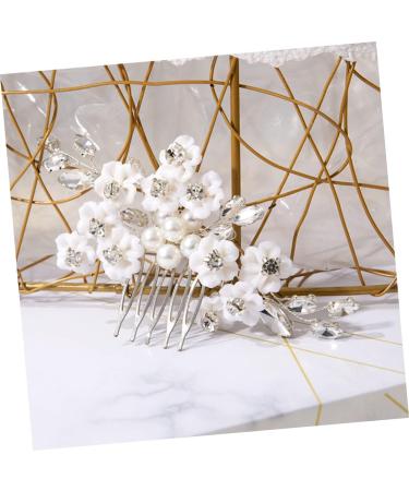 Didiseaon Bridal Comb Bridesmaid Hair Accessories Wedding Hair Clips Elegance Hair Comb Hair Comb for Bridesmaids Tiara Side Hair Combs Clips Wedding Hair Accessories Hand Made - Buy Online on GoSupps.com