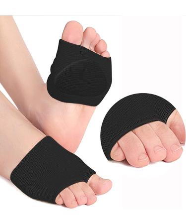 Bunion Splint & Metatarsal Pads - Soft Breathable Reusable Bunion Corrector (Black) - Comfortable Lightweight Support for Foot Pain Relief - Buy Online on GoSupps.com
