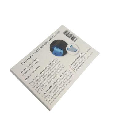 LUTTMANN Extenda Bond Plus Minis C Contour Tape - 36 Pieces for Wigs & Hair Systems 4.5 cm x 1.8 cm - Secure Your Hair Today! - Buy Online on GoSupps.com