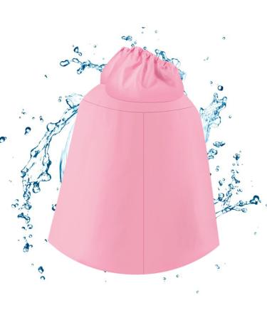 Foot Diving Bucket Cover Thickened Foot Tub for Soaking Feet Full Leg Wrap | Convenient Washbasin Waterproof Tub for Camping Travel Students Pink color