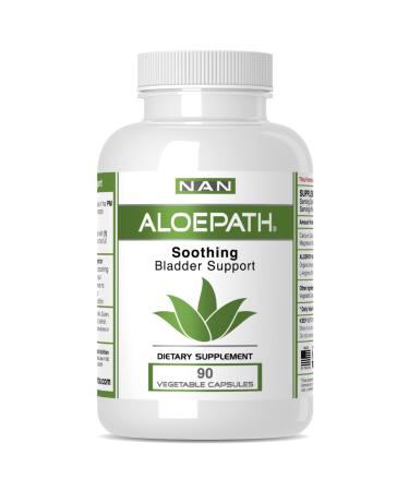 ALOEPATH | Maximum Strength Organic Aloe Vera for Bladder Discomfort and Urinary Tract Health | 200:1 Organic Aloe Vera Extract | 220 000mg Equivalence | Contains Palmitoylethanolamide
