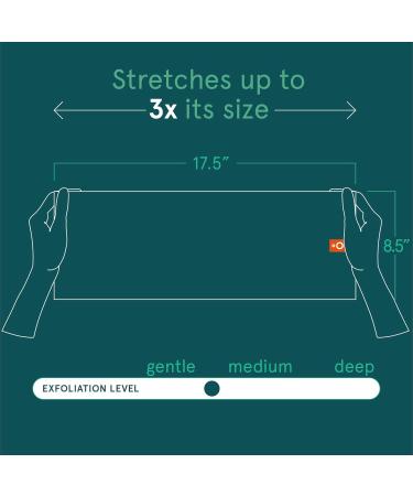 Buy Cleanlogic Stretch Cloth Washcloths - 3 Count | Soft & Durable | Ideal for Home & Travel - Buy Online on GoSupps.com