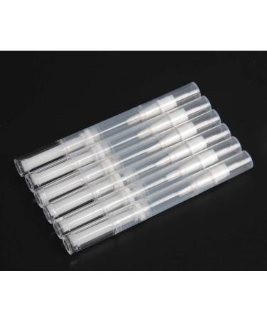 Islmlisa 3ml Transparent Twist Pens - Set of 5 | Empty Nail Oil, Lip Gloss Container Applicators | Brush Tip, Growth Liquid Tube - Buy Online on GoSupps.com