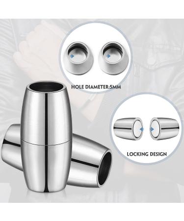 20 Pcs 5mm Magnetic Clasps for Bracelet & Necklace Making - DIY Jewelry Supplies - Buy Online on GoSupps.com