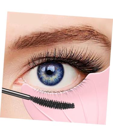 Ipetboom 2pcs Mascara Brush Eyeliner Stencil Mascara Guard Eyebrow Eyeliner and Eyelash Tool Safety Mask Girl - Buy Online on GoSupps.com