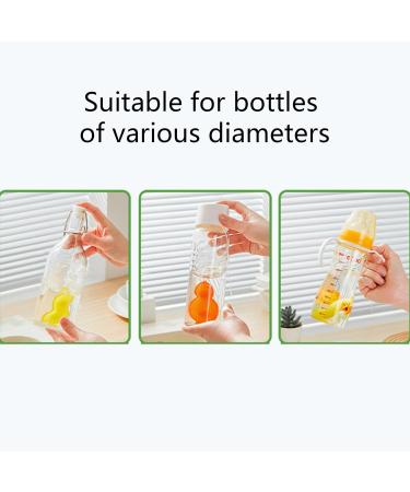 3/6 Beans Shaped Bottle Cleaning Sponge - Water Bottle Cleaning Sponge Cute Heat Resistance Bean Bottles Cleaner Bean Reuseable Bottle Cleaning Beans for Internal Cleaning of Small Mouth Bottles 6pcs - Yellow & Orange1 - Buy Online on GoSupps.com