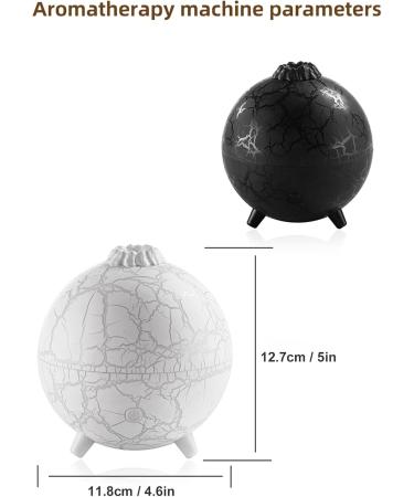 Mifxin Aromatherapy Diffuser for Essential Oils - 200ml Ultrasonic Humidifier with 7 LED Lights for Bedrooms Offices and Yoga - Buy Online on GoSupps.com