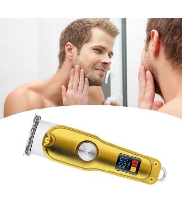 Buy Rechargeable Hair Clipper Set - Cordless Gold Metal Electric Trimmer with Guide Combs for Grooming | International Shipping Available - Buy Online on GoSupps.com