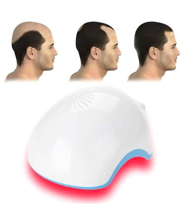 Casque De Traitement pour La Repousse des Cheveux Chapeau De Th rapie Contre La Perte De Cheveux avec 62 Points D'irradiation LED Couvrant Tout Le Cuir Chevelu R gule La S cr tion D'huile