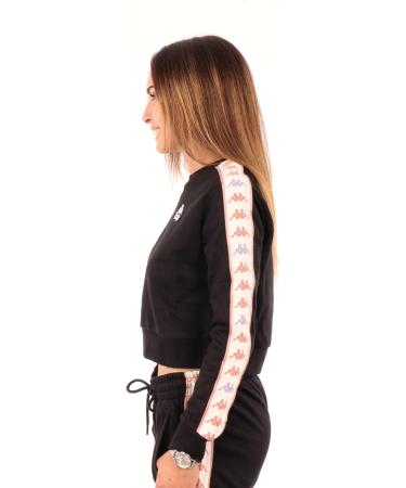 Kappa Women's Famisho Authentic Tracksuit Jacket XL - Black & Brown | International Shipping Available - Buy Online on GoSupps.com