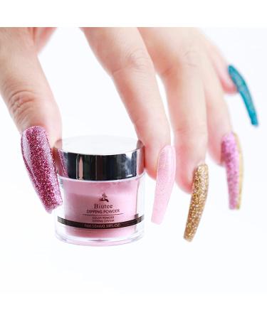 Dip Powder Nail Set - SEISSO Glitter Dipping Powder Starter Kit (8 Colors) for French Nail Art Manicure - No Need Nail Lamp, Perfect Salon-Quality DIY Gift for Women - Buy Online on GoSupps.com