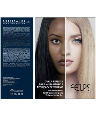  Felps Professional Felps Omega Zero Unique Nanoplastia Resistance & Sensitive Smoothing Duo Kit (2 x 1000 ml) - Buy Online on GoSupps.com