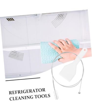 Alipis Deicing Shovel & Clog Remover - Universal Stainless Steel Refrigerator Drain Hole Cleaner - Buy Online on GoSupps.com