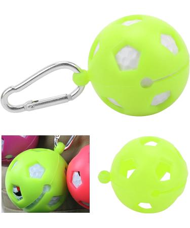 VGEBY Golf Ball Holder - Silicone Sleeve with Keychain for Single Golf Ball Protection | Green Golf Training Accessory - Buy Online on GoSupps.com