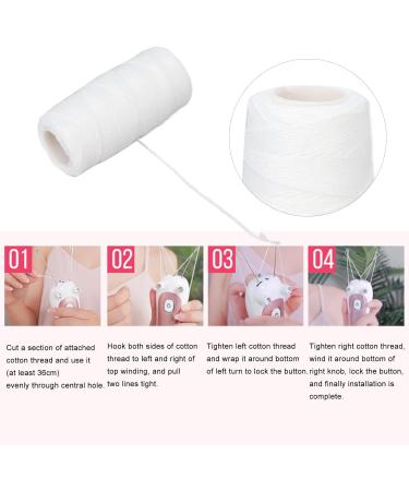 Electric Face & Hair Remover - Compact & Secure Cotton Thread Tool for Effortless Hair Removal - Buy Online on GoSupps.com