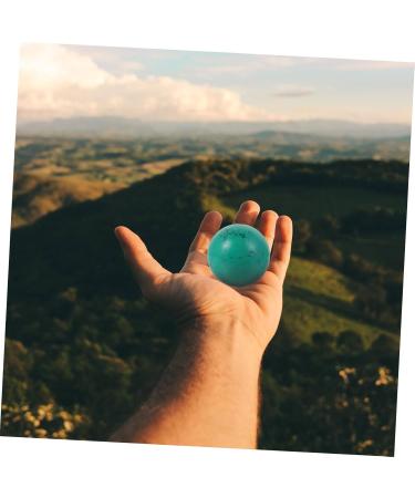 Magiclulu 2st Turquoise Baoding Balls - Handcrafted Green Gemstone Stress Relief & Fitness Gifts - Perfect Chinese Exercise Tool - Buy Online on GoSupps.com
