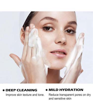 Snail Mucin Face Cleanser Snail Face Cleanser Hydrating Face Cleanser for Gently Cleaning Pores Hydrating Cleanser for Women and Men Daily Snail Essence Face Gel Moisturizer for All Type of Skin - Buy Online on GoSupps.com