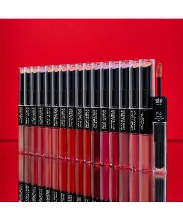 L'Or al Paris Infaillible 2-Step Lipstick 113 Invincible Sable - 24 Hour Moisture & Full Lips 6ml - Buy Internationally - Buy Online on GoSupps.com