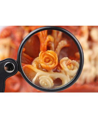 60mm Diameter Pocket Size 10 Times Magnifying Glass Lens Portable Magnifying Glass Dustproof PU Leather Case Made in China - Buy Online on GoSupps.com